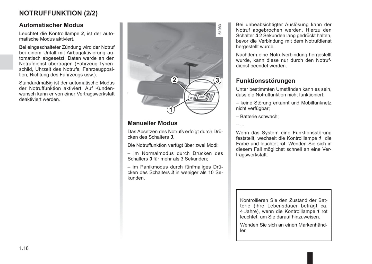 2017-2018 Renault Koleos Owner's Manual | German