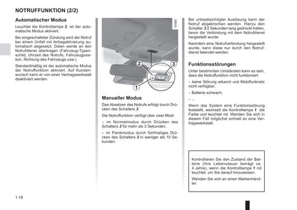 2017-2018 Renault Koleos Owner's Manual | German