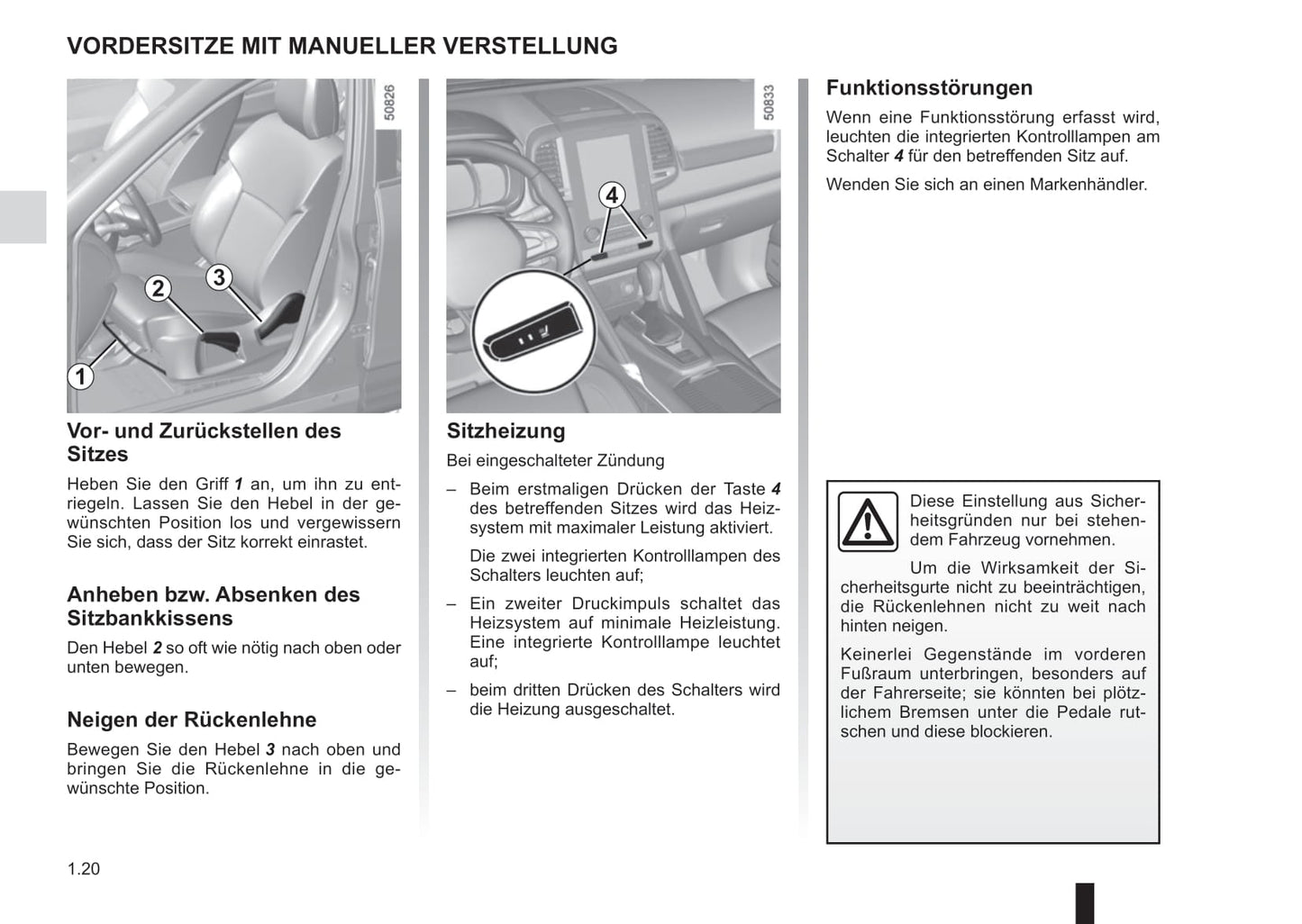 2017-2018 Renault Koleos Owner's Manual | German