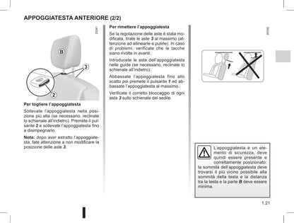 2012-2013 Renault Clio Owner's Manual | Italian