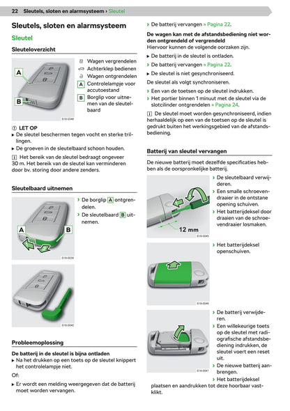 2019-2020 Skoda Superb iV Owner's Manual | Dutch