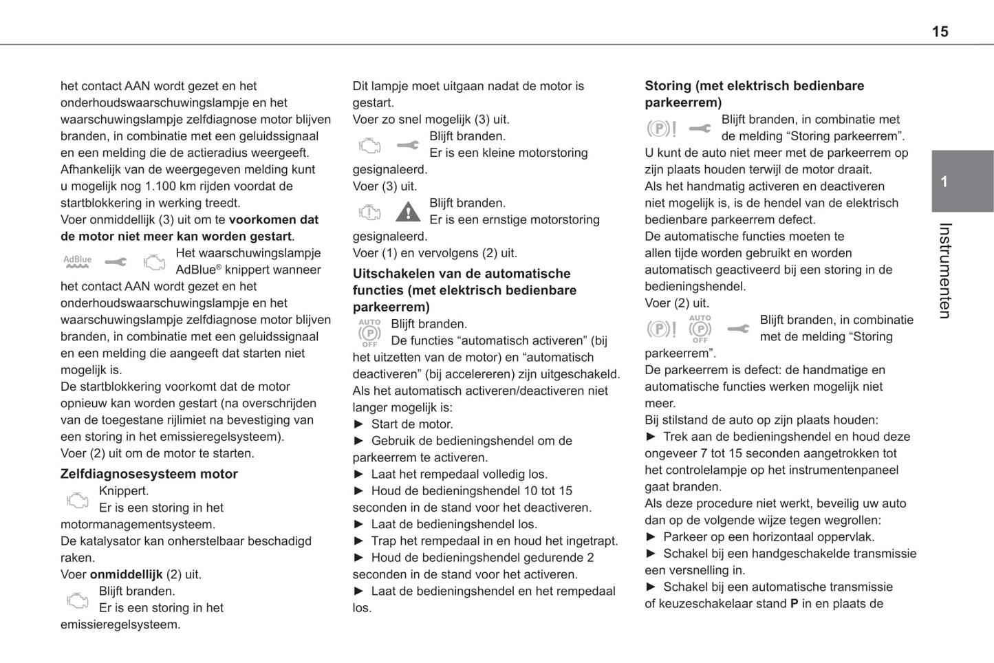 2020-2021 Toyota Proace Van/Proace Verso Owner's Manual | Dutch