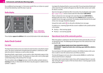 2007-2008 Skoda Superb Gebruikershandleiding | Engels