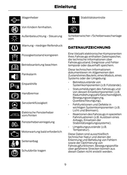 2014-2015 Ford Tourneo Courier/Transit Courier Owner's Manual | German