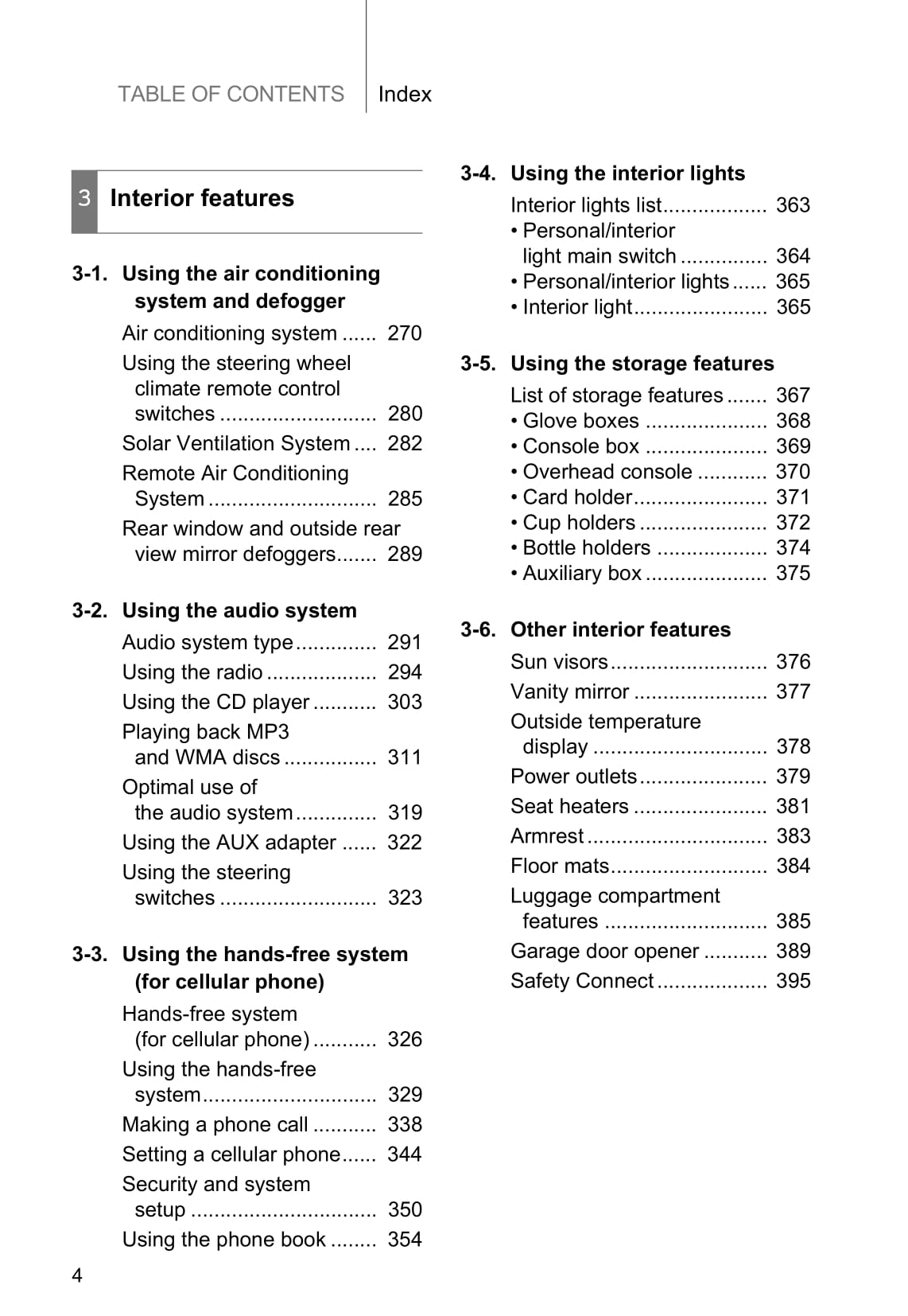 2009-2010 Toyota Prius Owner's Manual | English