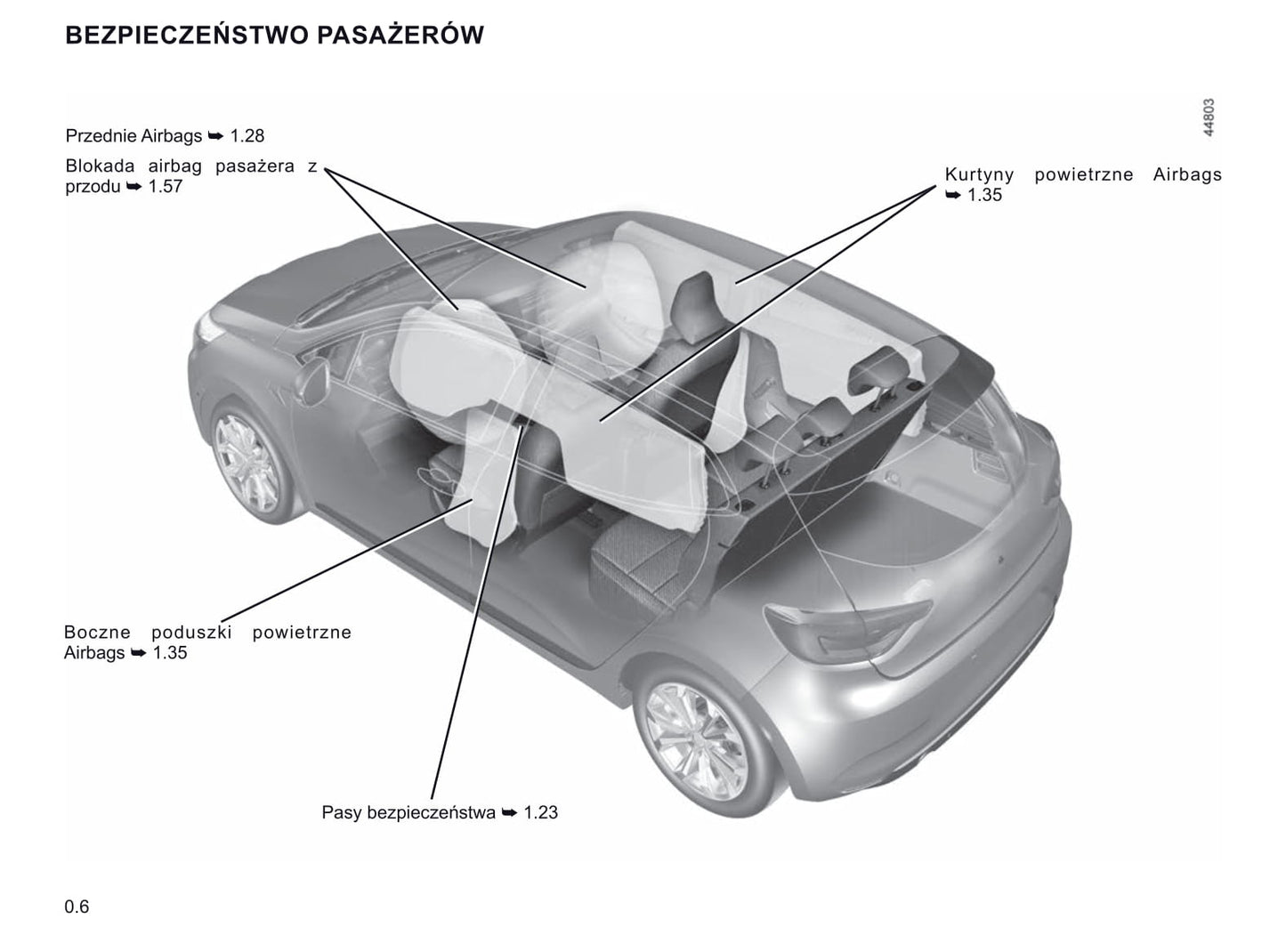 2019-2021 Renault Clio Manuel du propriétaire | Polonais