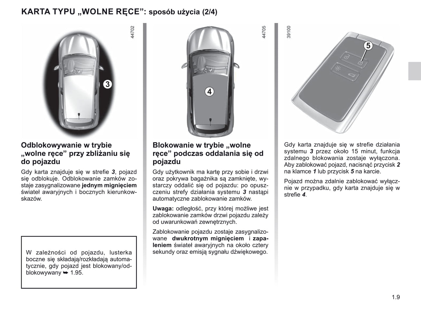 2019-2021 Renault Clio Manuel du propriétaire | Polonais