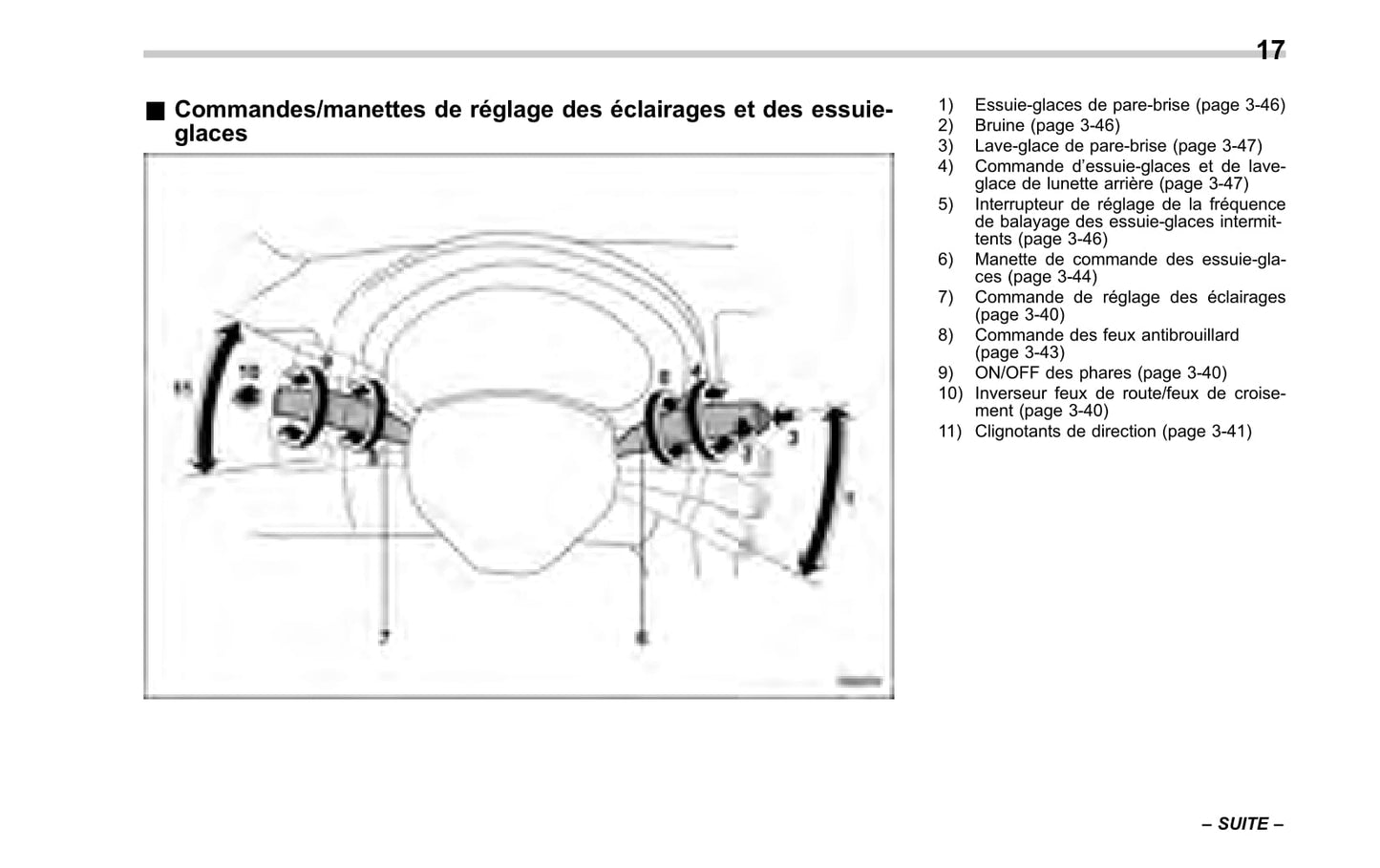 2007-2014 Subaru Impreza Bedienungsanleitung | Französisch