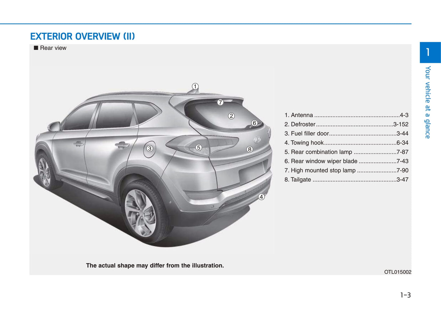 2016-2017 Hyundai Tucson Gebruikershandleiding | Engels