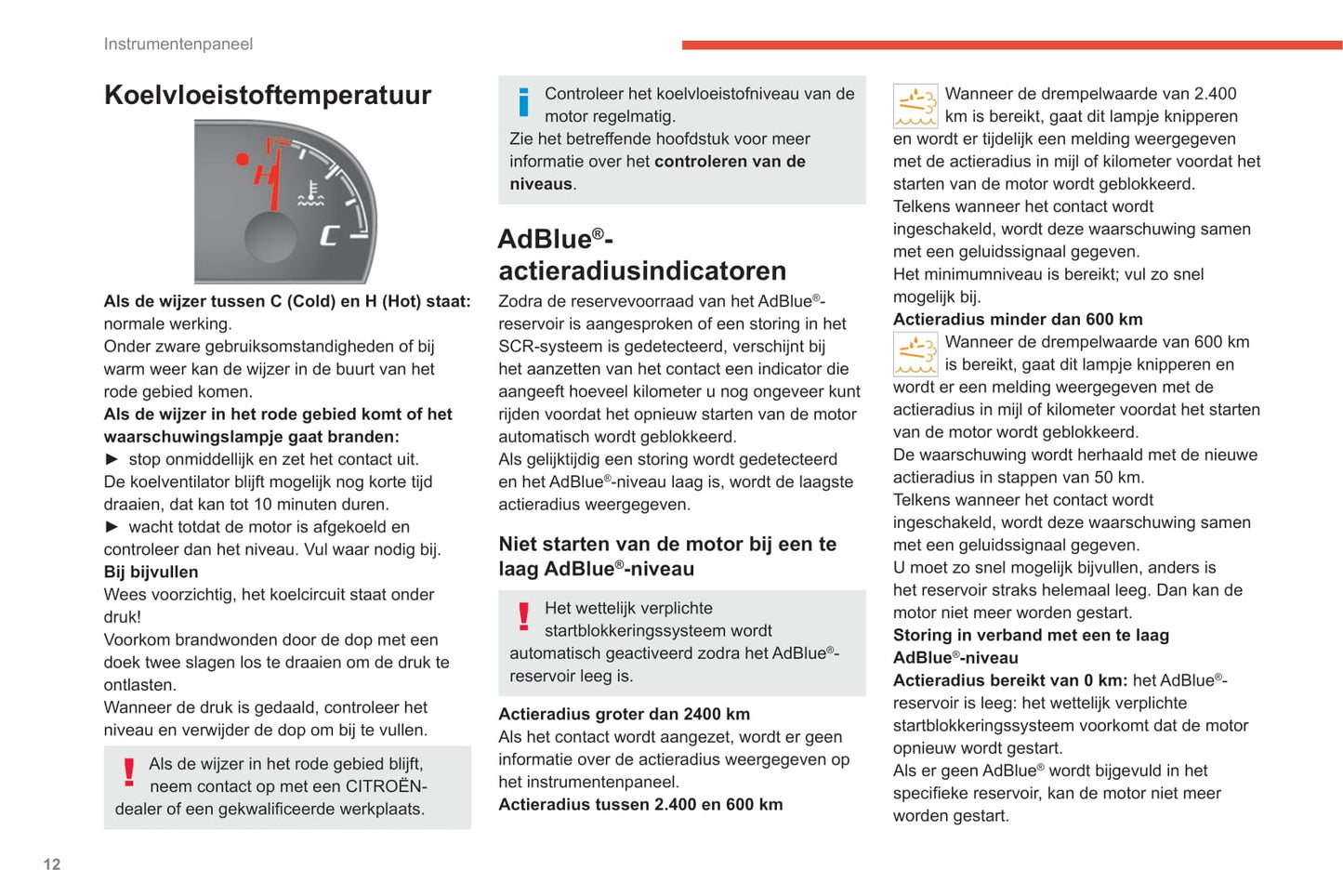 2019-2021 Citroën Jumper/Relay Owner's Manual | Dutch