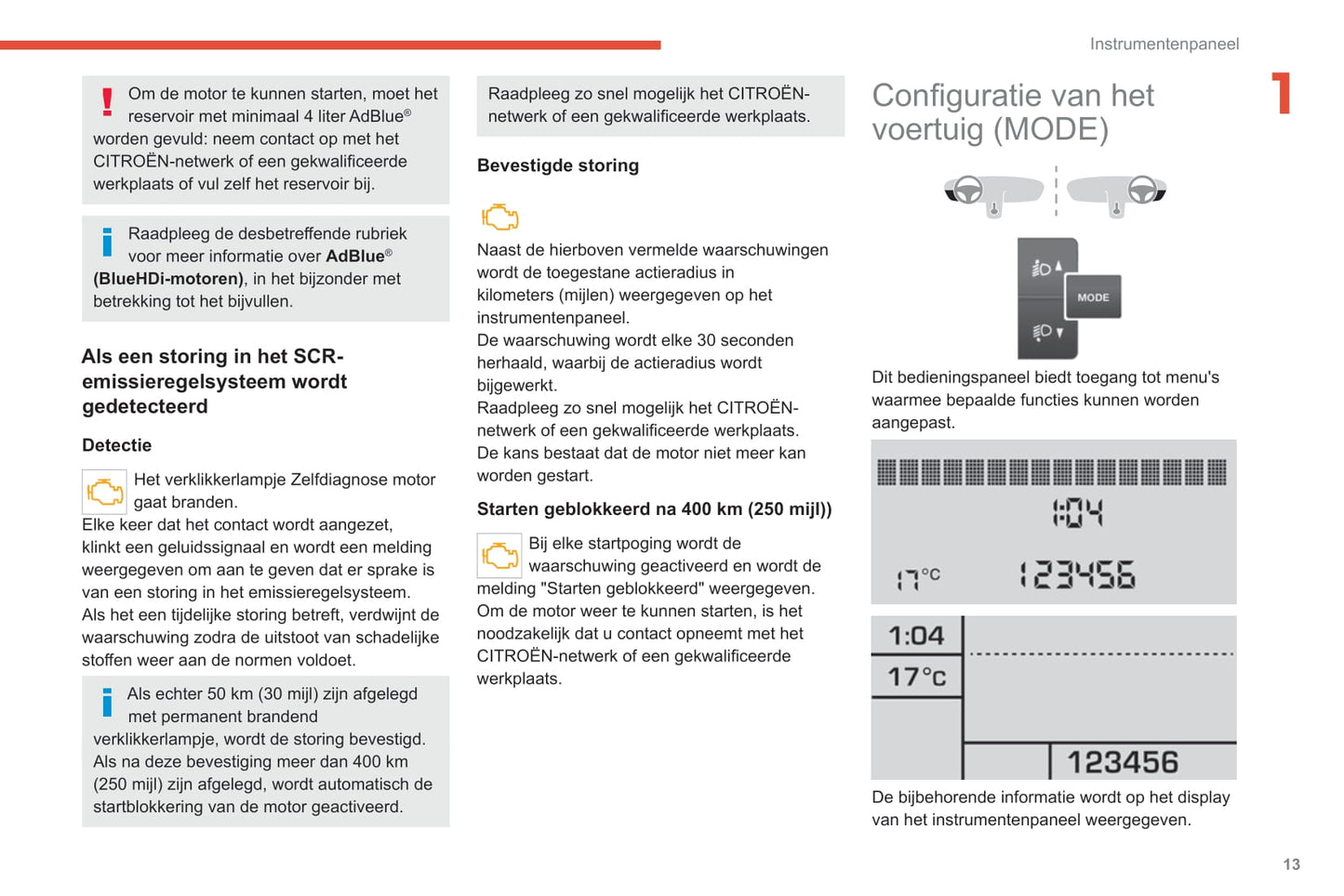 2019-2021 Citroën Jumper/Relay Owner's Manual | Dutch