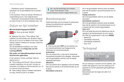 2019-2021 Citroën Jumper/Relay Owner's Manual | Dutch