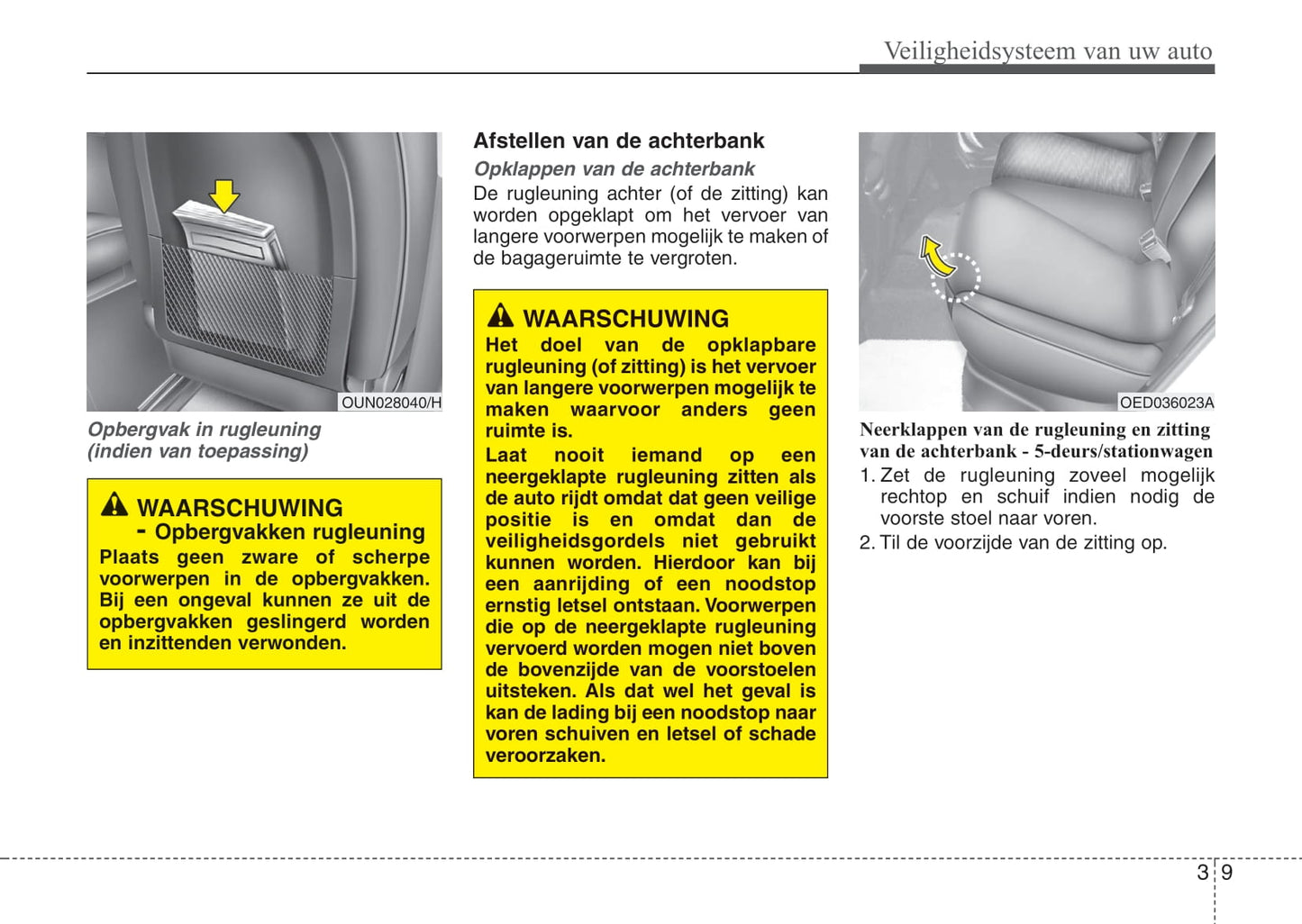 2010-2011 Kia Cee'd Owner's Manual | Dutch