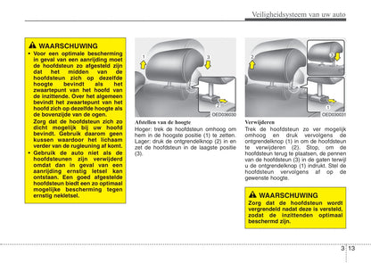 2010-2011 Kia Cee'd Owner's Manual | Dutch