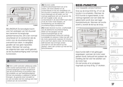 2015-2016 Fiat Punto Gebruikershandleiding | Nederlands