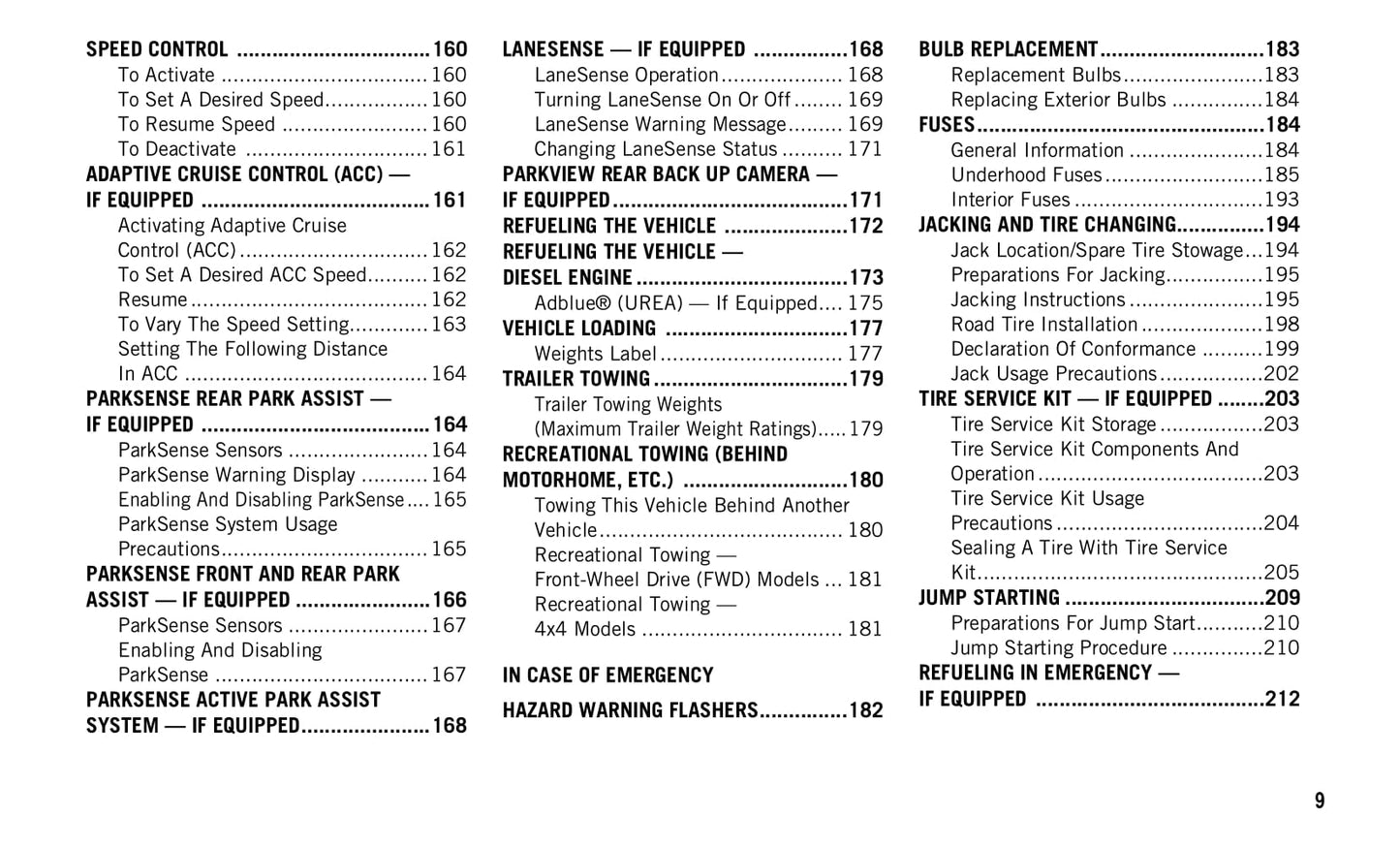 2019-2020 Jeep Cherokee Owner's Manual | English