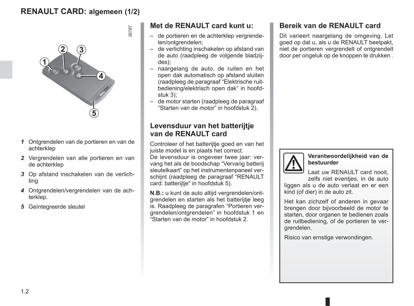 2014-2015 Renault Latitude Owner's Manual | Dutch