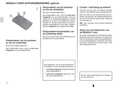 2014-2015 Renault Latitude Owner's Manual | Dutch