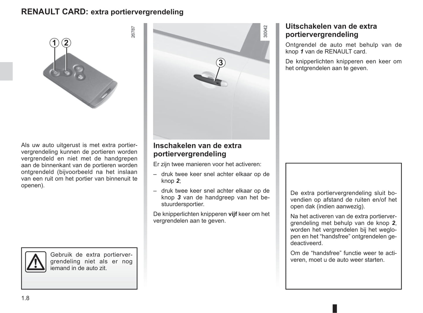 2014-2015 Renault Latitude Owner's Manual | Dutch