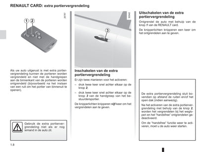 2014-2015 Renault Latitude Owner's Manual | Dutch