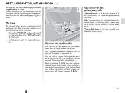 2014-2015 Renault Latitude Owner's Manual | Dutch