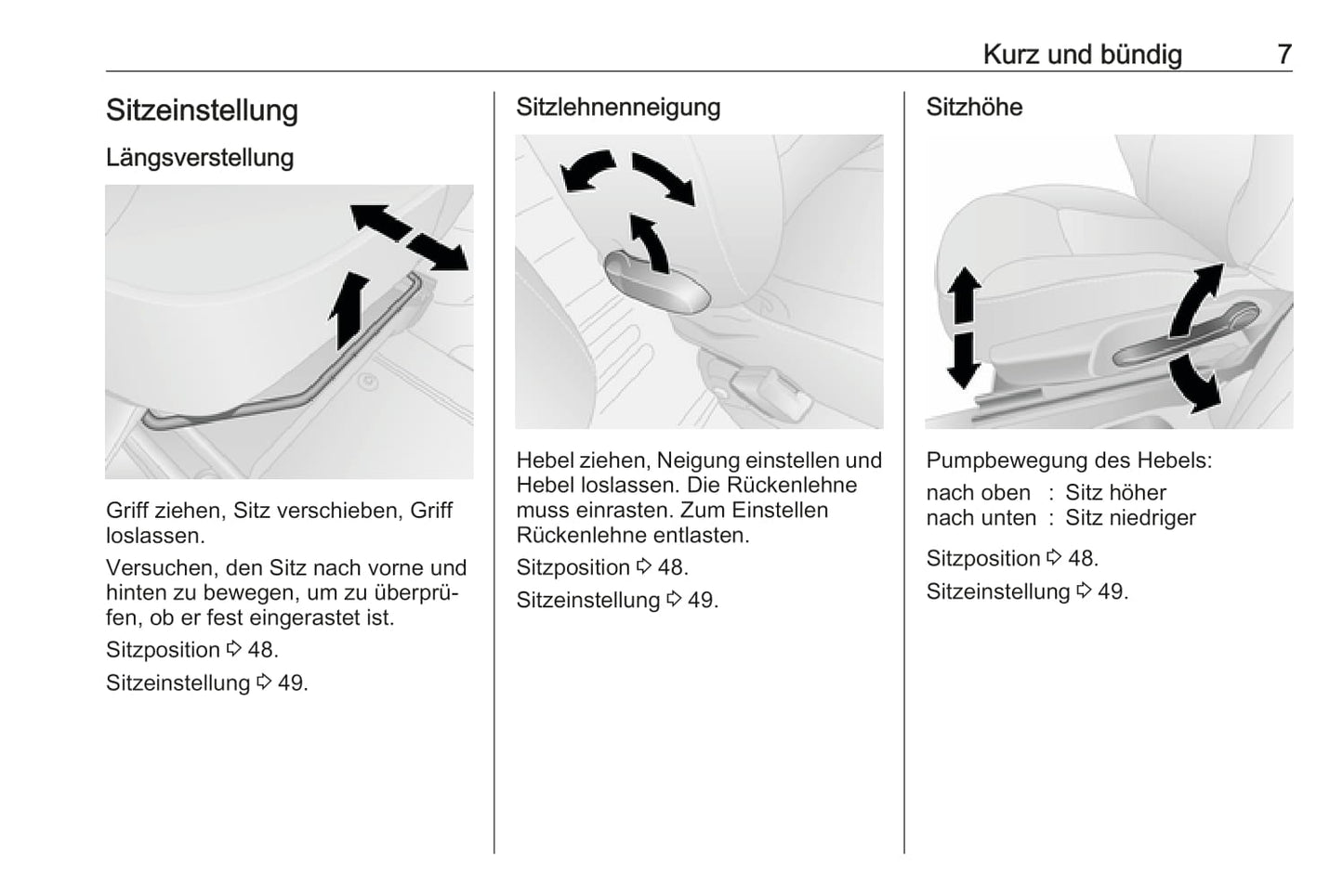 2018-2019 Opel Vivaro Bedienungsanleitung | Deutsch