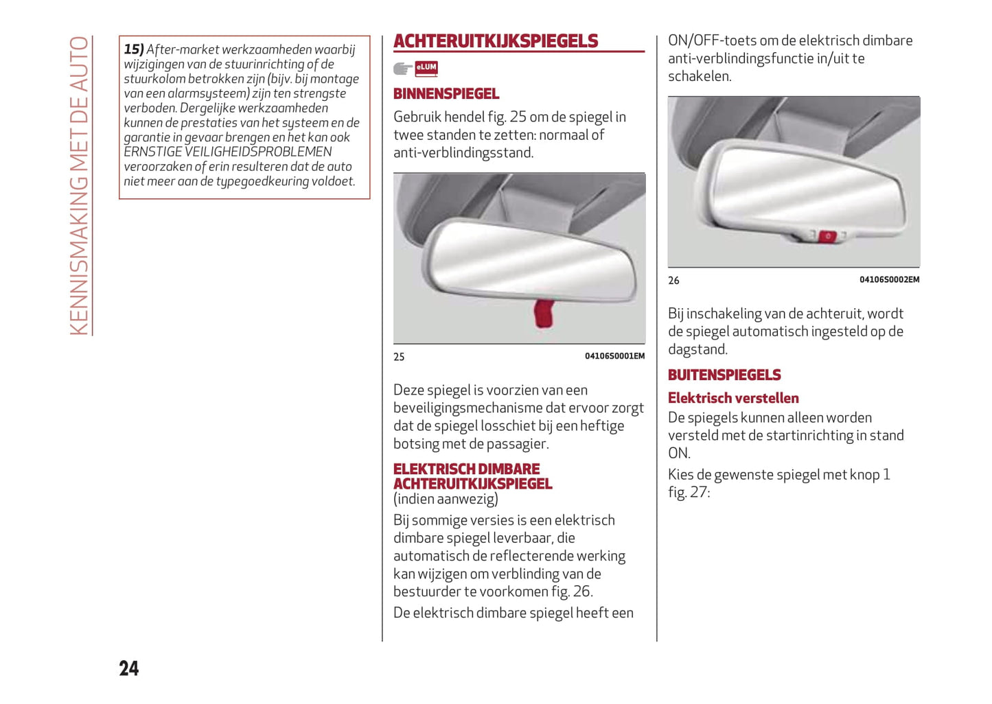 2016-2020 Alfa Romeo Giulia Bedienungsanleitung | Niederländisch