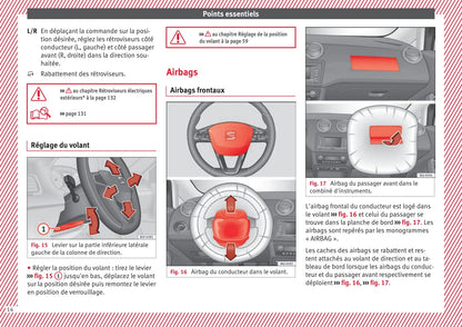 2016-2017 Seat Ibiza Owner's Manual | French