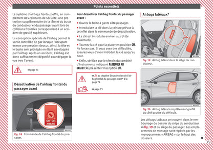 2016-2017 Seat Ibiza Owner's Manual | French