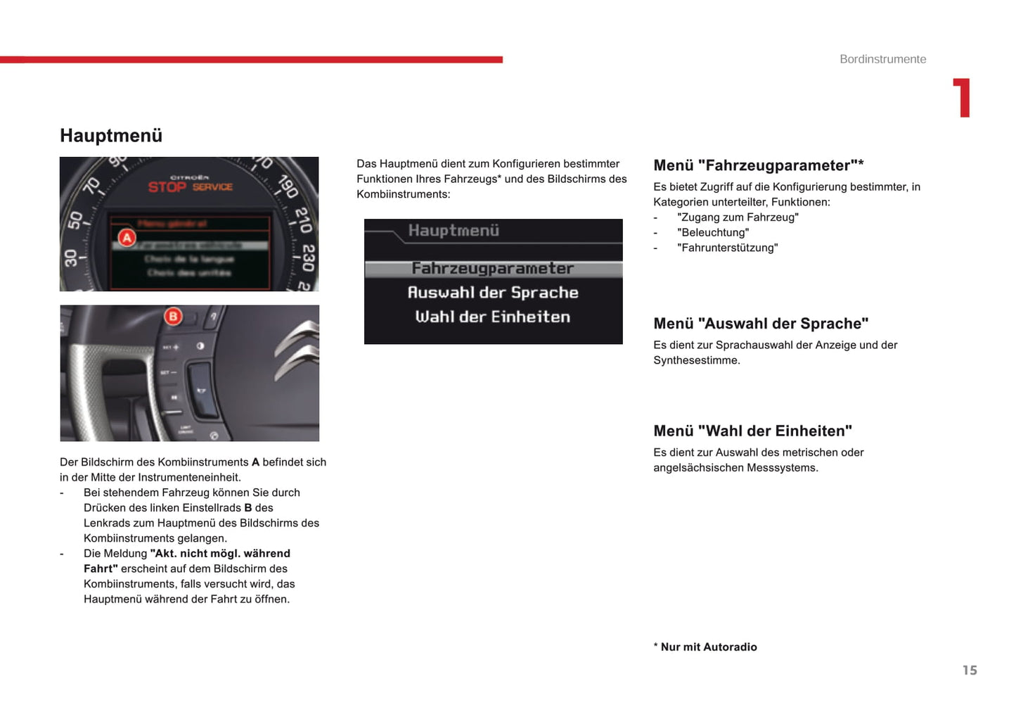 2016-2017 Citroën C5 Gebruikershandleiding | Duits