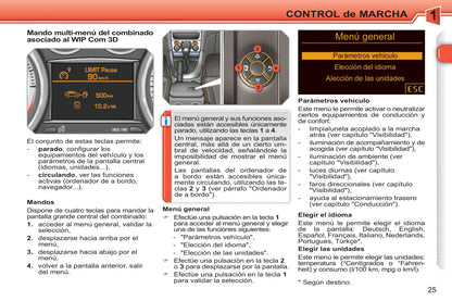 2010-2011 Peugeot 308 Owner's Manual | Spanish