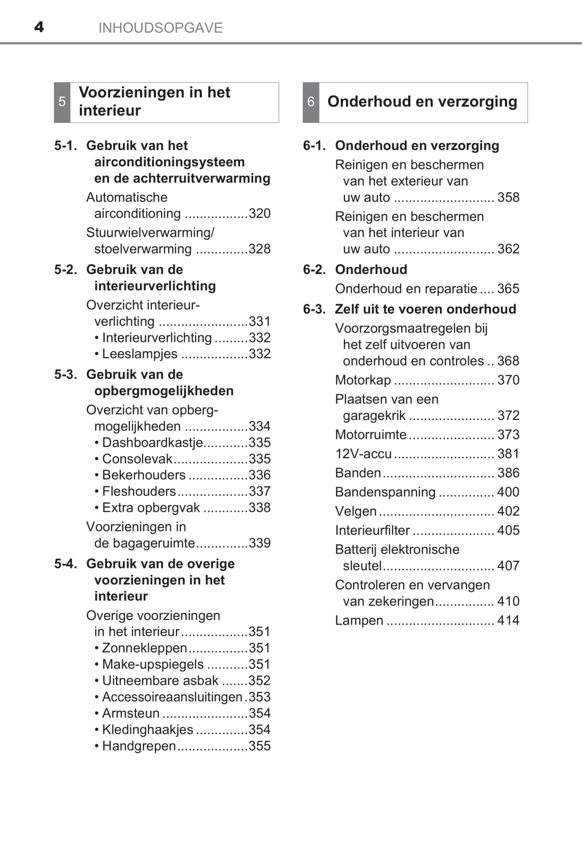 2015-2016 Toyota RAV4 Hybrid Owner's Manual | Dutch