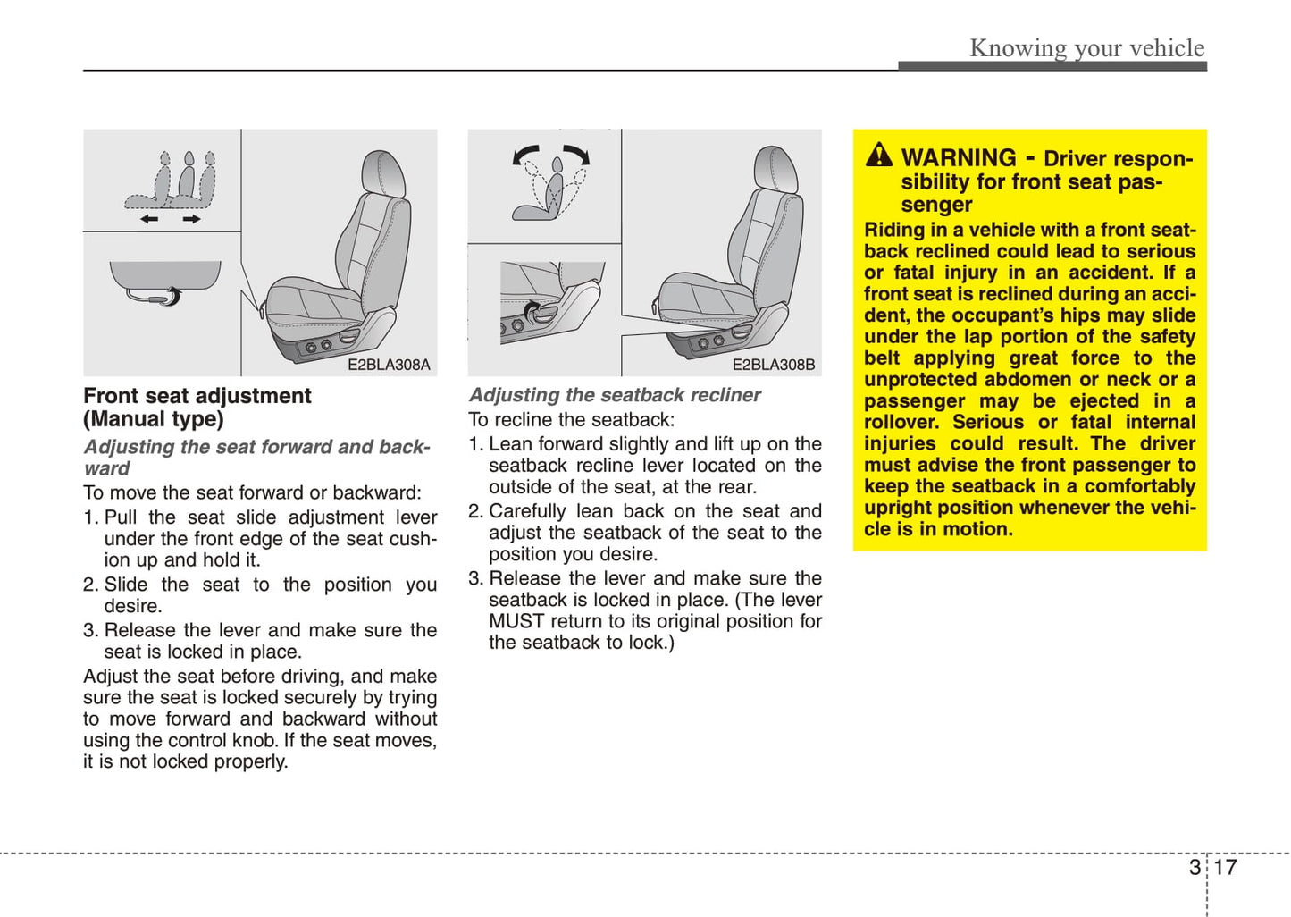 2008 Kia Sorento Owner's Manual | English