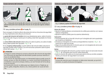 2016-2017 Skoda Citigo Owner's Manual | Spanish