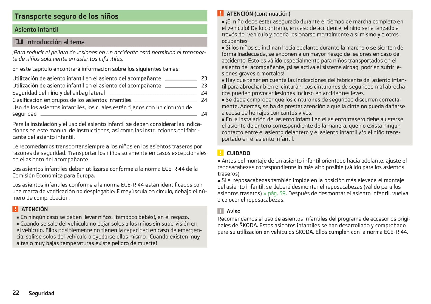 2016-2017 Skoda Citigo Owner's Manual | Spanish