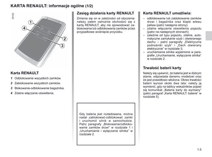 2018-2019 Renault Talisman Owner's Manual | Polish