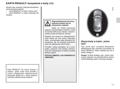 2018-2019 Renault Talisman Owner's Manual | Polish