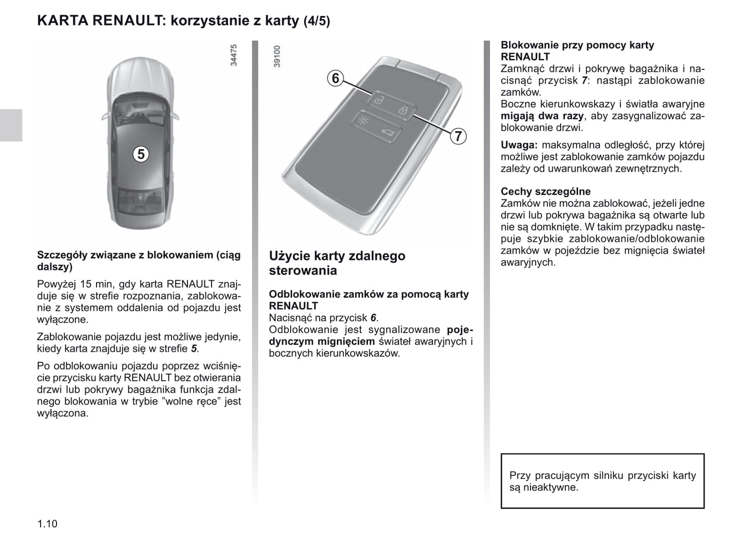 2018-2019 Renault Talisman Owner's Manual | Polish