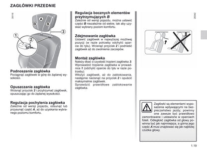 2018-2019 Renault Talisman Owner's Manual | Polish