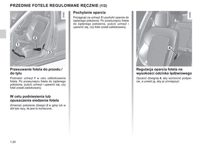 2018-2019 Renault Talisman Owner's Manual | Polish