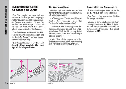 2007-2008 Fiat Ulysse Bedienungsanleitung | Deutsch