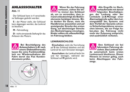 2007-2008 Fiat Ulysse Bedienungsanleitung | Deutsch