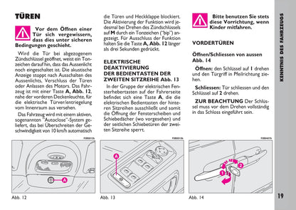 2007-2008 Fiat Ulysse Bedienungsanleitung | Deutsch