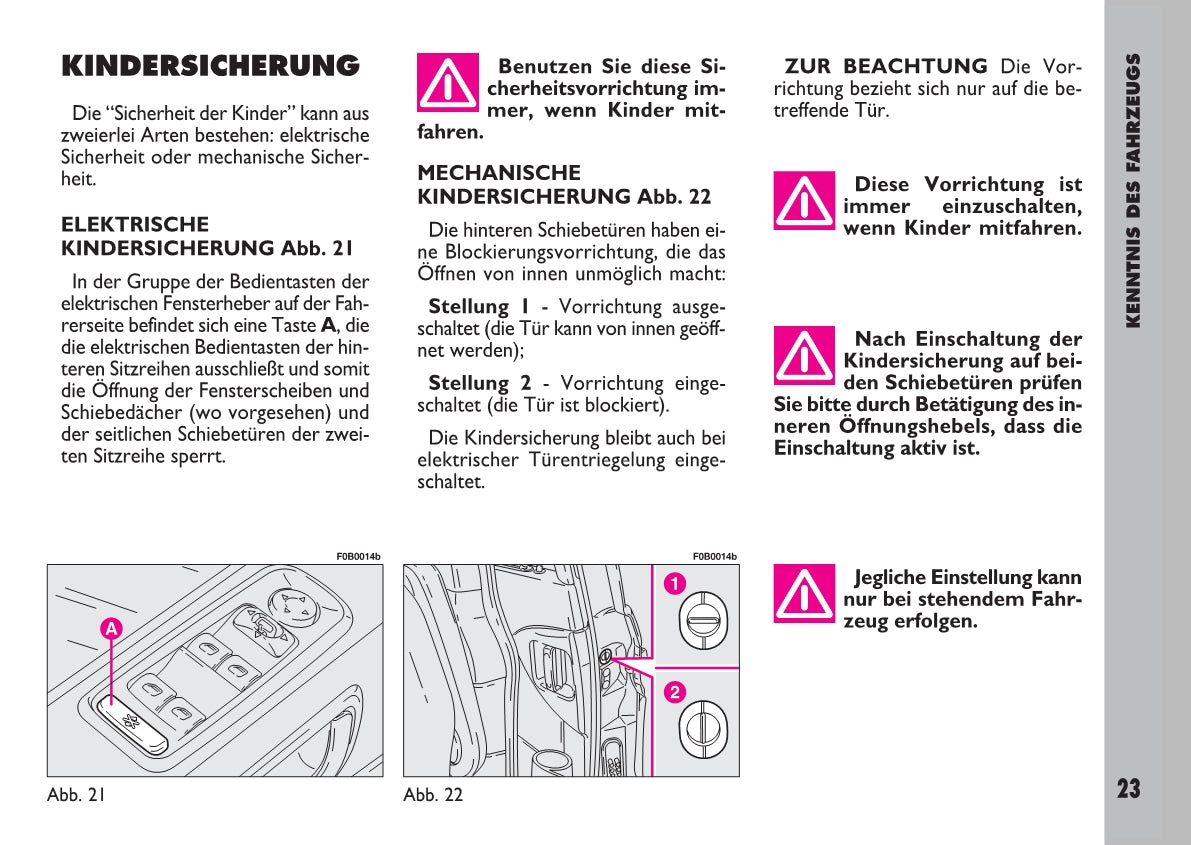 2007-2008 Fiat Ulysse Bedienungsanleitung | Deutsch