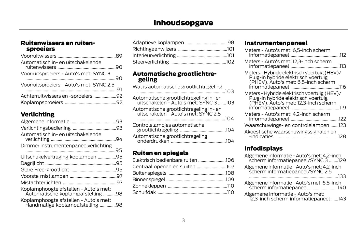 2021-2022 Ford Kuga Vignale Gebruikershandleiding | Nederlands