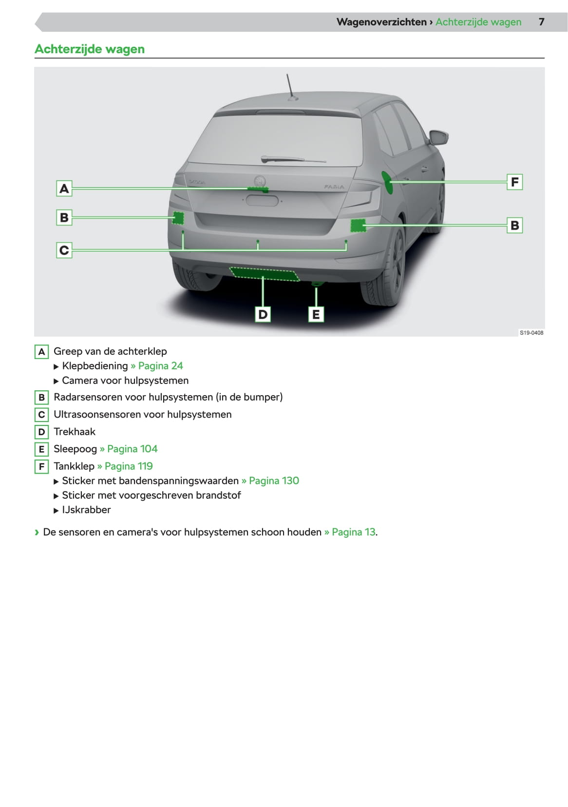 2018-2021 Skoda Fabia Bedienungsanleitung | Niederländisch