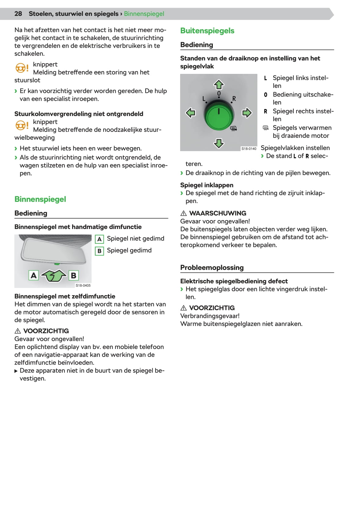 2018-2021 Skoda Fabia Bedienungsanleitung | Niederländisch