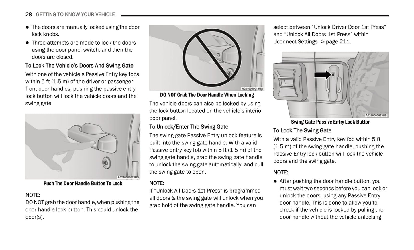 2021 Jeep Wrangler Owner's Manual | English