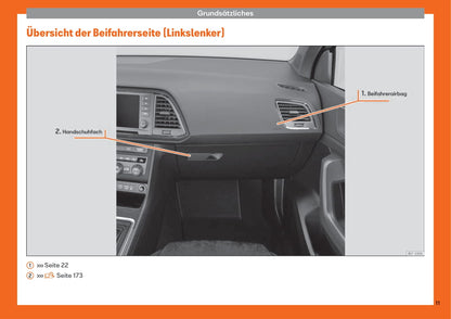 2016-2020 Seat Ateca Manuel du propriétaire | Allemand