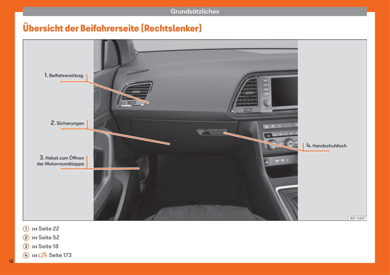 2016-2020 Seat Ateca Manuel du propriétaire | Allemand